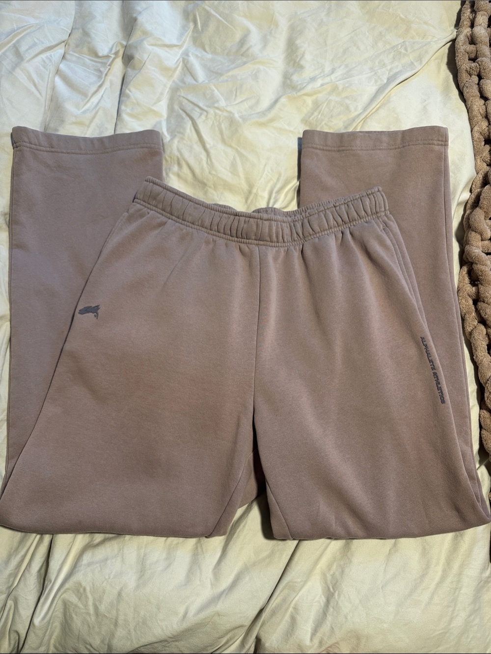 Alphalete Mauve/Taupe Sweatpants Joggers